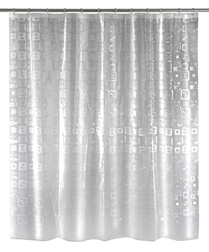 WENKO 21271100 3D Duschvorhang 180 x 200 cm, Retro von WENKO