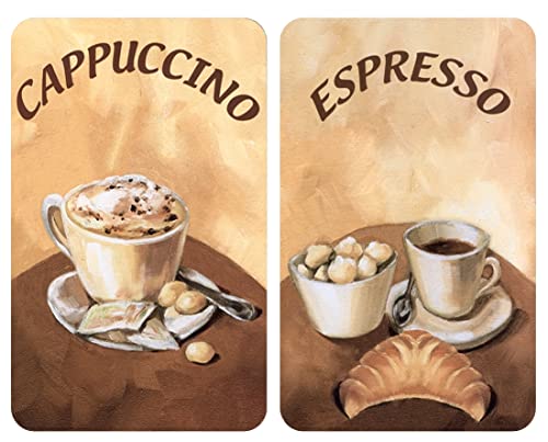 WENKO Herdabdeckplatte Universal Mod. Kaffee, höhenverstellbar für alle Herdarten, Schneidebrett und Spritzschutz, Glas, 30 x 52 cm, 2-teilig WENKO Herdabdeckplatte Universal Mod. Kaffee, höhenverstellbar für alle Herdarten, Schneidebrett und Spritzschutz, Glas, 30 x 52 cm, 2-teilig von WENKO