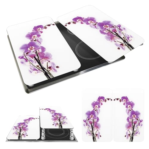 WENKO Herdabdeckplatte Universal Mod. Orchideenblüte, höhenverstellbar für alle Herdarten, Schneidebrett und Spritzschutz, Glas, 30 x 52 cm, 2-teilig WENKO Herdabdeckplatte Universal Mod. Orchideenblüte, höhenverstellbar für alle Herdarten, Schneidebrett und Spritzschutz, Glas, 30 x 52 cm, 2-teilig von WENKO