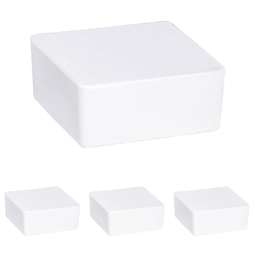 WENKO Nachfüller Raumentfeuchter Cube, 1000 g Nachfüllpack, reduziert Schimmel & Gerüche, 1 kg Granulatblock (Packung mit 4) von WENKO