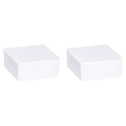WENKO Nachfüller Raumentfeuchter Cube mit Orangenduft, Nachfüllpack für Luftentfeuchter, reduziert Schimmel & Gerüche, 10 x 5 x 10 cm, Weiß & Nachfüller Raumentfeuchter Cube, 10 x 5 x 10 cm, Weiß von WENKO