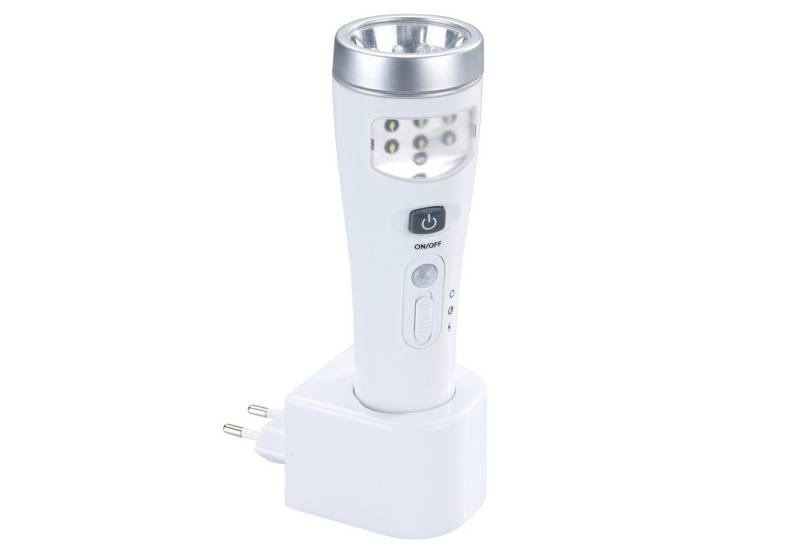 WENKO Schreibtischlampe WENKO LED Nachtlicht BHT 17.50x10x5.50 cm weiß von WENKO