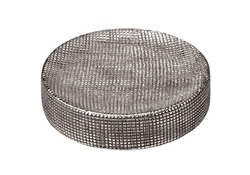 WENKO Seifenablage Rivara, Seifenschale zur Aufbewahrung von Handseife, Ablage aus hochwertiger Keramik, Elegante Silber Deko ideal für Badezimmer & Gäste-WC, handbemalt, Ø 10 x 2,5 cm, Silber WENKO Seifenablage Rivara, Seifenschale zur Aufbewahrung von Handseife, Ablage aus hochwertiger Keramik, Elegante Silber Deko ideal für Badezimmer & Gäste-WC, handbemalt, Ø 10 x 2,5 cm, Silber von WENKO