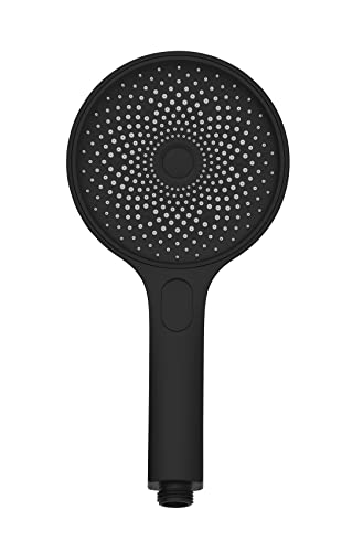 WENKO Softwater Duschkopf, 3 Strahlarten, Universalhandbrause spritzarm und leise in der Funktion, Duschbrause, super sanftes Wasser dank mehr Düsen am Brausekopf, Duschkopf Ø 13 cm, ABS Schwarz matt WENKO Softwater Duschkopf, 3 Strahlarten, Universalhandbrause spritzarm und leise in der Funktion, Duschbrause, super sanftes Wasser dank mehr Düsen am Brausekopf, Duschkopf Ø 13 cm, ABS Schwarz matt von WENKO