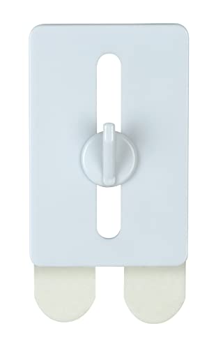 WENKO Selbstklebender Nagel mit Strip-it® 2er Set selbstklebende Wandhaken, Befestigen ohne bohren von WENKO