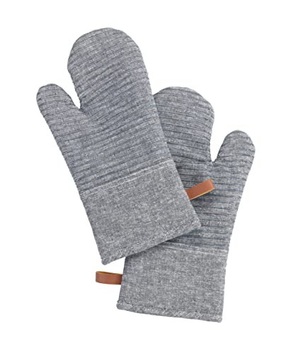 Topfhandschuhe Ada Stripes Grau von WENKO