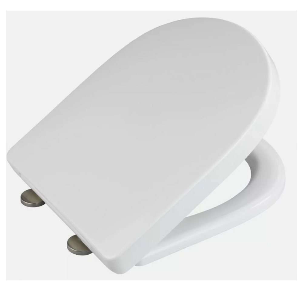 WENKO WC-Sitz Toilettendeckel Absenkautomatik Exclusive Nr 3 (Spar-Set, 1-St., Toilettendeckel), Absenkautomatik, zur Reinigung abnehmbar von WENKO