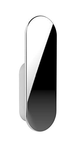 WENKO Wandhaken Lenu 2er Set - selbstklebende Haken, 2er Set, Kunststoff (ABS), 2 x 6.4 x 1.1 cm, Weiß von WENKO