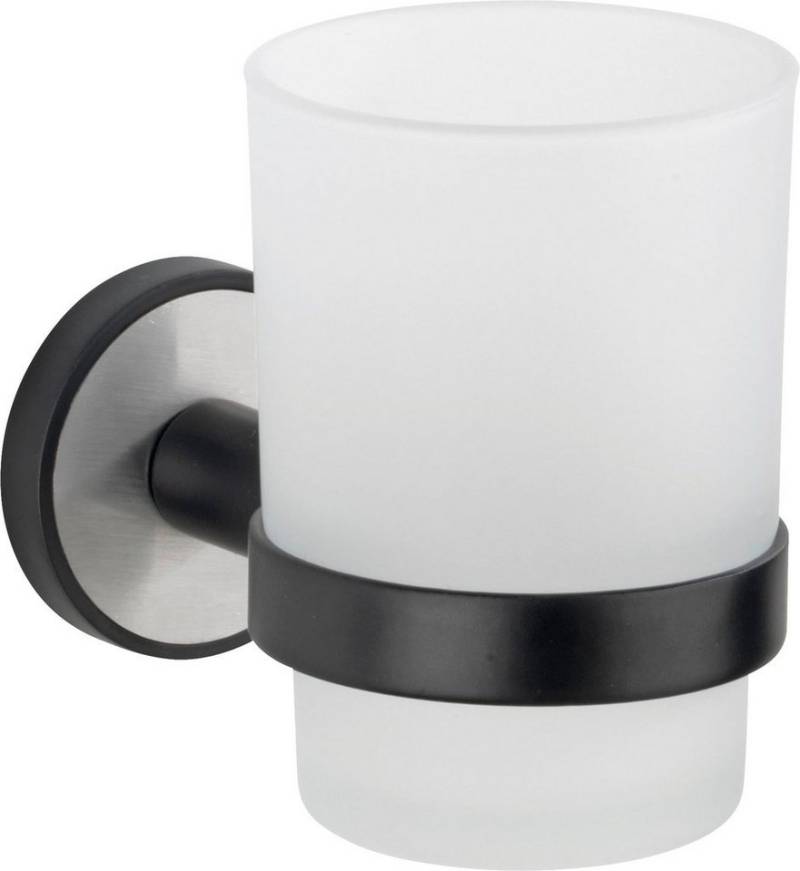 WENKO Zahnputzbecher UV-Loc® Udine, befestigen ohne Bohren mit innovativem Klebesystem von WENKO