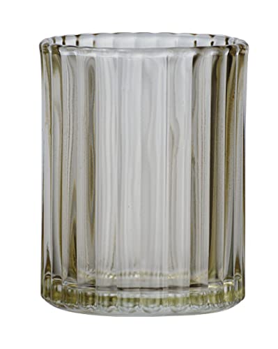 WENKO Zahnputzbecher Vetro Braun rund Echtglas - Zahnbürstenhalter für Zahnbürste und Zahnpasta, Glas, 7.5 x 10 x 7.5 cm, Braun WENKO Zahnputzbecher Vetro Braun rund Echtglas - Zahnbürstenhalter für Zahnbürste und Zahnpasta, Glas, 7.5 x 10 x 7.5 cm, Braun von WENKO