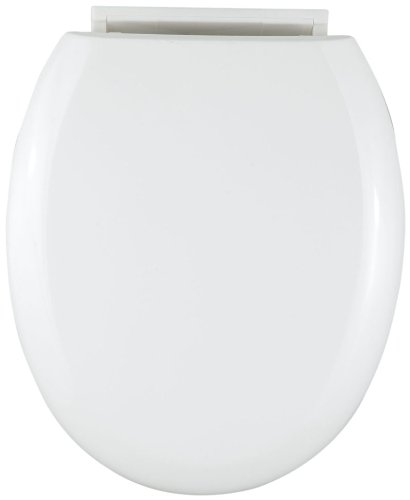 Wenko 17634100 WC-Sitz Krabi, Rückbrettbefestigung, Spülkasten geeignet, hochwertiges Material, MDF, mehrfach lackiert,43 x 37 cm, weiß Wenko 17634100 WC-Sitz Krabi, Rückbrettbefestigung, Spülkasten geeignet, hochwertiges Material, MDF, mehrfach lackiert,43 x 37 cm, weiß von WENKO