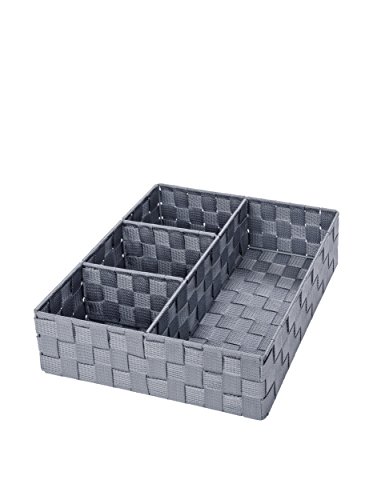 Wenko Aufbewahrungskorb 2er Set grau one size Wenko Aufbewahrungskorb 2er Set grau one size von WENKO