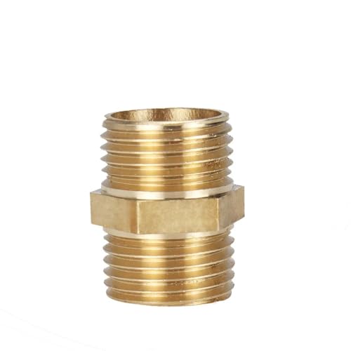 1/8" 1/4" 3/8" 1/2" 3/4" 1" BSP Außen-Innengewinde Messing Winkelstück Endkappe Stecker Nippel T-Stück Rohrverschraubung Kupplung Anschlussadapter, Nippel, 1" 1/8" 1/4" 3/8" 1/2" 3/4" 1" BSP Außen-Innengewinde Messing Winkelstück Endkappe Stecker Nippel T-Stück Rohrverschraubung Kupplung Anschlussadapter, Nippel, 1" von WENLIXIA