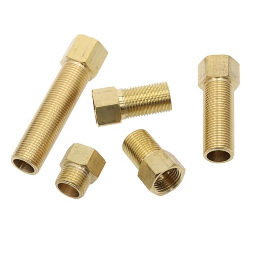 1 Stück Messing-Fitting 1/2" BSP männlich zu weiblich Wechselkupplung gerader Anschlussadapter 28 mm 40 mm 50 mm 70 mm 100 mm Länge, 50 mm Länge 1 Stück Messing-Fitting 1/2" BSP männlich zu weiblich Wechselkupplung gerader Anschlussadapter 28 mm 40 mm 50 mm 70 mm 100 mm Länge, 50 mm Länge von WENLIXIA