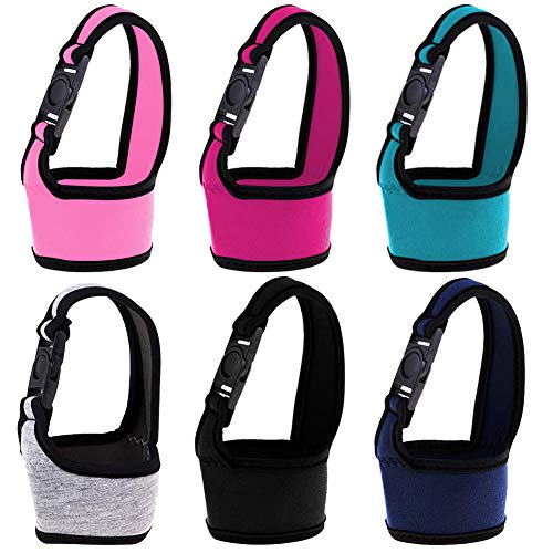 WENTS Neoprenhülle Flasche Neoprenhülle Tragegriff Trinkbecher Halter Tasche für alle 700cc 500cc Travel isolierte Kaffeetassen Tragegriff Schweißfrei Tragbar Schützend Waschbar, 6 Farben(6 Stück) von WENTS