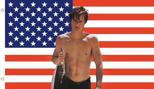 OuterBanks Wandteppich, inspiriert von der US-Flagge, Rudy Pankow – JJ Maybank – Banner aus Polyester, 9,1 x 1,5 m, für Studentenzimmer, Schlafzimmer, Partydekoration im Freien OuterBanks Wandteppich, inspiriert von der US-Flagge, Rudy Pankow – JJ Maybank – Banner aus Polyester, 9,1 x 1,5 m, für Studentenzimmer, Schlafzimmer, Partydekoration im Freien von WENWELL