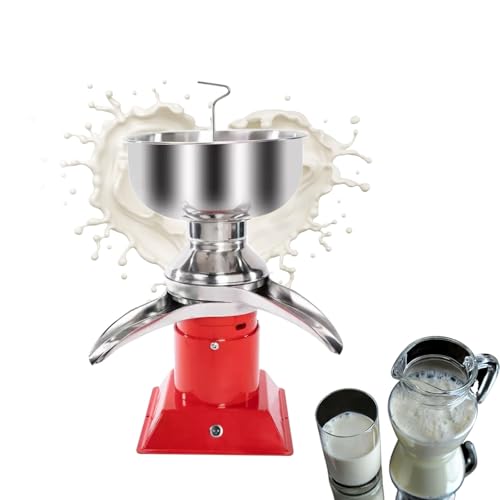 YXLMWZRY Elektrischer Buttermilch-Separator for Kuhmilch, Schafmilch, Ziegenmilch und Kamelmilch, professionelle Butterzentrifuge von WENYAZIGUO
