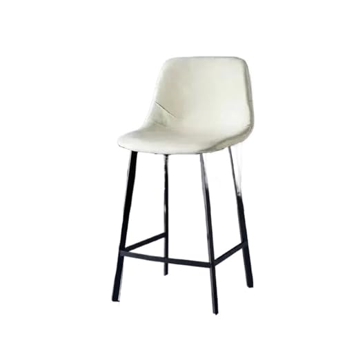 Barhocker Haushalt Hochhocker Stuhl Bar Kassierer Rezeption Stuhl(Rice White) von WENYOG