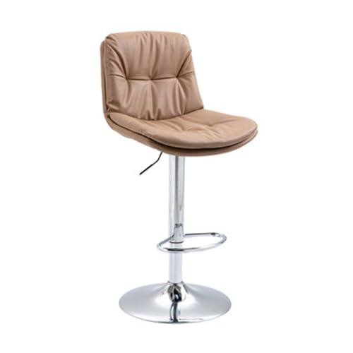Barhocker Hoher Barhocker mit Barlift und drehbarer Registrierkasse(Red Wine) von WENYOG