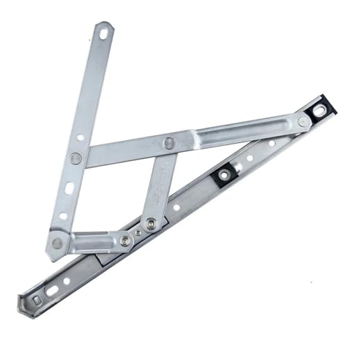 Fensteraussteller Flügelfenster mit quadratischem Schlitz, Schiebescharnier, Edelstahl, Stahl, Schiebestrebenhalterung, winddichte Hardware von WENYOG