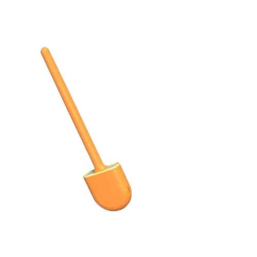 Toilettenbürsten Toilettenbürste Silikon-Toilettenreinigungsbürste Wandmontierter Toilettenreiniger Besenset Modernes WC-Kit Schönheits-Badezimmerzubehör(05) von WENYOG