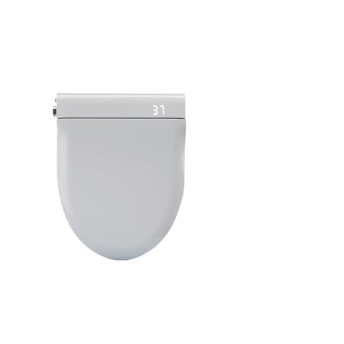 Toilettendeckel mit Absenkautomatik Auto Flip Smart Toilettensitzbezug mit Konstanttemperaturheizung Multifunktions-Universalbidet(V Auto Open,AU Plug) von WENYOG