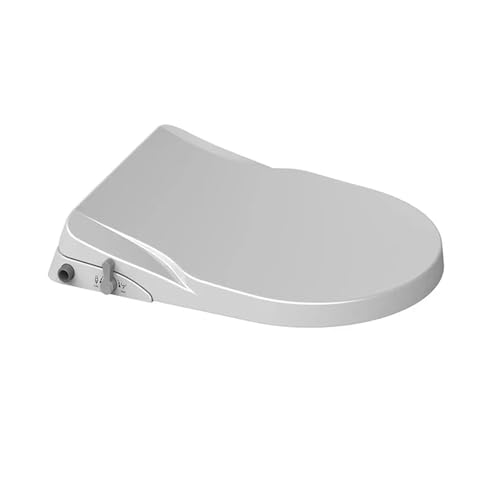 Toilettendeckel mit Absenkautomatik Intelligente Spülung Toilettendeckel Weibliche Wasch Gesäß Sitz Mechanische Sprüher, Toilettensitzdeckel(D shape) von WENYOG