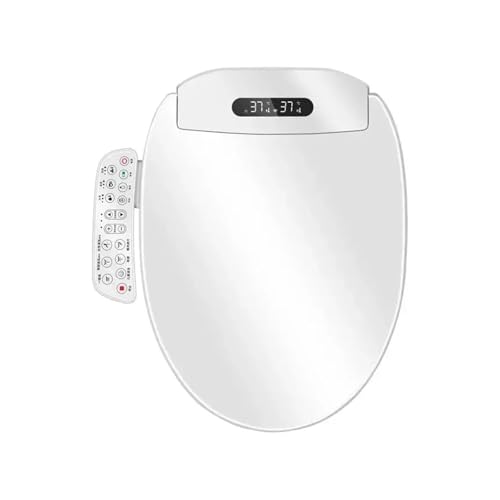 Toilettendeckel mit Absenkautomatik Universelle intelligente Toilettendeckel-Sterilisation, vollautomatische Sitzheizung bei konstanter Temperatur, Reinigung, Warmlufttrocknung(220V-230V) von WENYOG