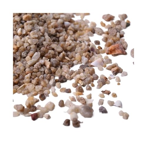 WENYOG Aquarium Steine 250g Kristallsand Aquariumboden Sand Landschaftsbau Dekostein Aquarium Aquatischer Sand Schildkrötensand Dekorationen(Small Stone) von WENYOG