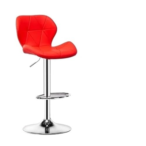 WENYOG Barhocker Sessel, Barstuhl mit Rückenlehne, Maniküre, Tritthocker, Stühle, Hocker, Küche, Frühstück, Café, günstige Thekenhöhe(Dark Gray) von WENYOG