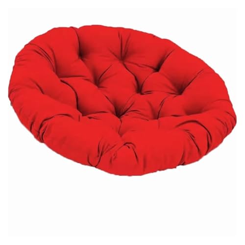 WENYOG Kissen für Hängesessel Schaukel Hängekorb Sitz Runde Füllung Kissen Rattan Stuhl Pad Garten Korb Indoor Outdoor Entspannen Sofa(1,60x60cm only Cushion) von WENYOG