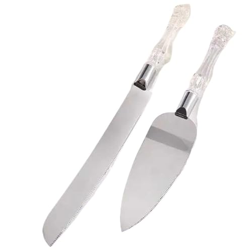 WENYOG Tortenmesser hochzeit Edelstahl Kuchen Schaufel Set Brot Pizza Messer Dessert Pie Fondant Teiler Cutter Spachtel WENYOG Tortenmesser hochzeit Edelstahl Kuchen Schaufel Set Brot Pizza Messer Dessert Pie Fondant Teiler Cutter Spachtel von WENYOG
