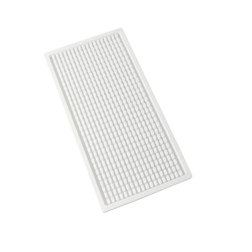 Kaffeemaschine Unterlage Barmatte, Kaffeemaschine, Arbeitsplatten-Spill-Service-Matte, wasserdicht, hitzebeständig, Arbeitsplatten-Abtropfmatte for Home-Bar-Zubehör(White) von WEOKDFHA
