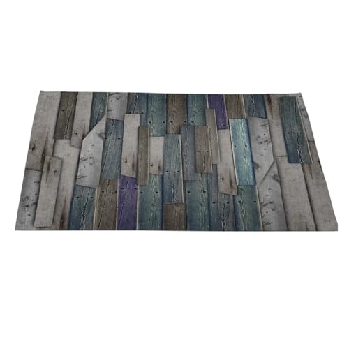 Kaffeemaschine Unterlage Klassische Rose Blume Tischset Leinen Tisch Matte Baum Holz Stil Esstisch Bremsbeläge Bahn Platte Bar Tapete De Lugar(LE1148) von WEOKDFHA