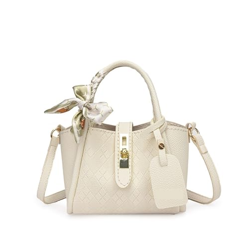 WEOKDFHA DIY-Set zur Ledertaschenherstellung 1Set DIY Handgemachte Tasche Handtasche Nähen Mit Nähen Handel Tasche Hand Nähen Material Pu Leder Zubehör(White Material) von WEOKDFHA