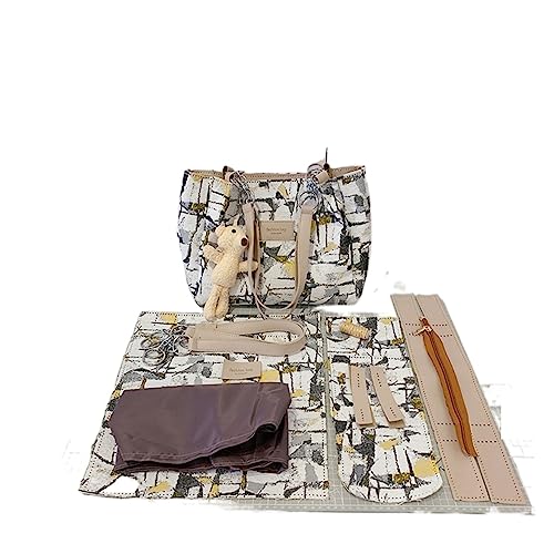 WEOKDFHA DIY-Set zur Ledertaschenherstellung Sommer All Style Material Set DIY handgefertigt for Handytasche Handtasche(Material Set) von WEOKDFHA