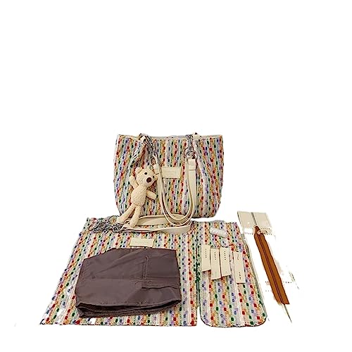 WEOKDFHA DIY-Set zur Ledertaschenherstellung Sommer All Style Material Set DIY handgefertigt for Handytasche Handtasche(Material set-02) von WEOKDFHA