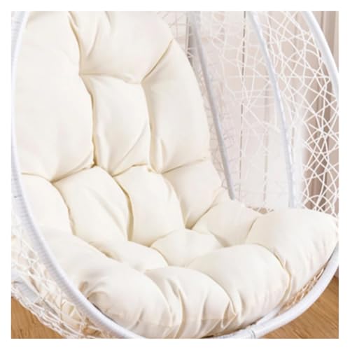 WEOKDFHA Hängekorb-Stuhlkissen 120 x 80 cm Hängekorb-Eierstuhlkissen, Outdoor-Sofa-Schaukelstuhlkissen, weich, bequem, verdickt, Sitzpolster for Gartenhängesessel(Color8) von WEOKDFHA