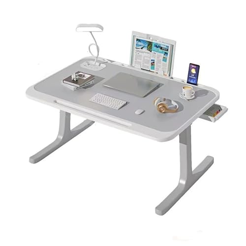 WEOKDFHA Klappbarer Nachttisch Klappbarer Betttisch, Laptop-Betttabletttisch, Laptop-Betttisch, tragbarer Stehpult, Faltbarer Schoß-Tabletttisch for das Sofa(Type A) von WEOKDFHA