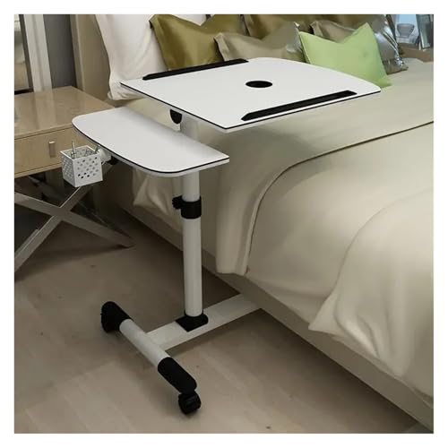 WEOKDFHA Klappbarer Nachttisch Klappbarer Betttisch, anhebbarer Notebooktisch, Computertisch, mobiler Nachttisch, Schlafsofa, Lernschreibtisch, klappbarer Laptoptisch, Verstellbarer Tisch(04) von WEOKDFHA