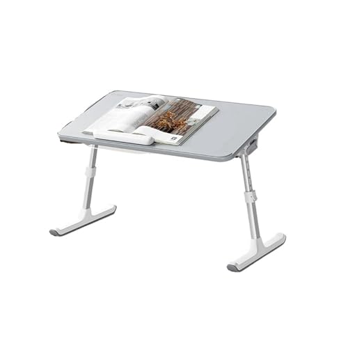 WEOKDFHA Klappbarer Nachttisch Klappbarer Betttisch Schreibtisch Büro Regal Arbeitsplatz Möbel Zimmer tragbarer PC Gaming Höhenverstellbarer Laptopständer(30cm) von WEOKDFHA