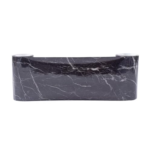 selbstklebende bordüre aufkleber 5 m Marmor selbstklebende Bordüren Wand Küche Retro Classic Bodenfliesen Taille Bordüre Aufkleber Wanddekoration Wohnzimmer(3) von WEOKDFHA