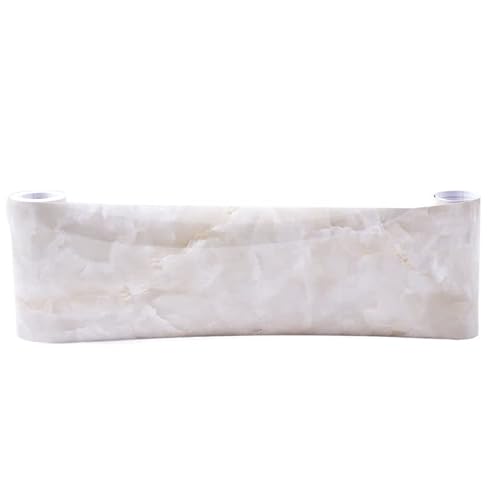 selbstklebende bordüre aufkleber 5 m Marmor selbstklebende Bordüren Wand Küche Retro Classic Bodenfliesen Taille Bordüre Aufkleber Wanddekoration Wohnzimmer(9) von WEOKDFHA