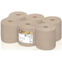 Wepa - Handtuchrolle Satino PureSoft 314300 2-lagig soft beige L.ca.170 mxB.ca.205 mm von WEPA