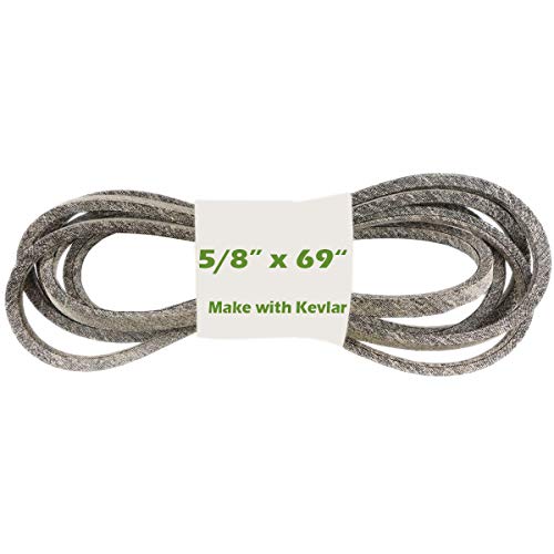 5/8 x 69"Rasenmäher-Riemenschlepperantrieb mit Kevlar für Husqvarna 578453619 578453640 für MTD 754-04001 754-04001A 954-04001 954-04001A 754-0329A 754-0433 954-0329A 954-0433 für Victa 754-0145 von WEPARTICULAR