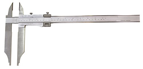 Präzisions-Werkstatt-Messschieber/Schieblehre mit Spitzen und Feineinstellung(200 mm,60 mm) von WEPO