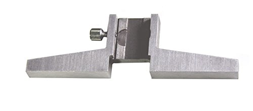 Tiefen-Messbrücke für alle Taschen-Messschieber/Schieblehre bis einschl. 200 mm Messbereich(100 x 8,0 mm) von WEPO