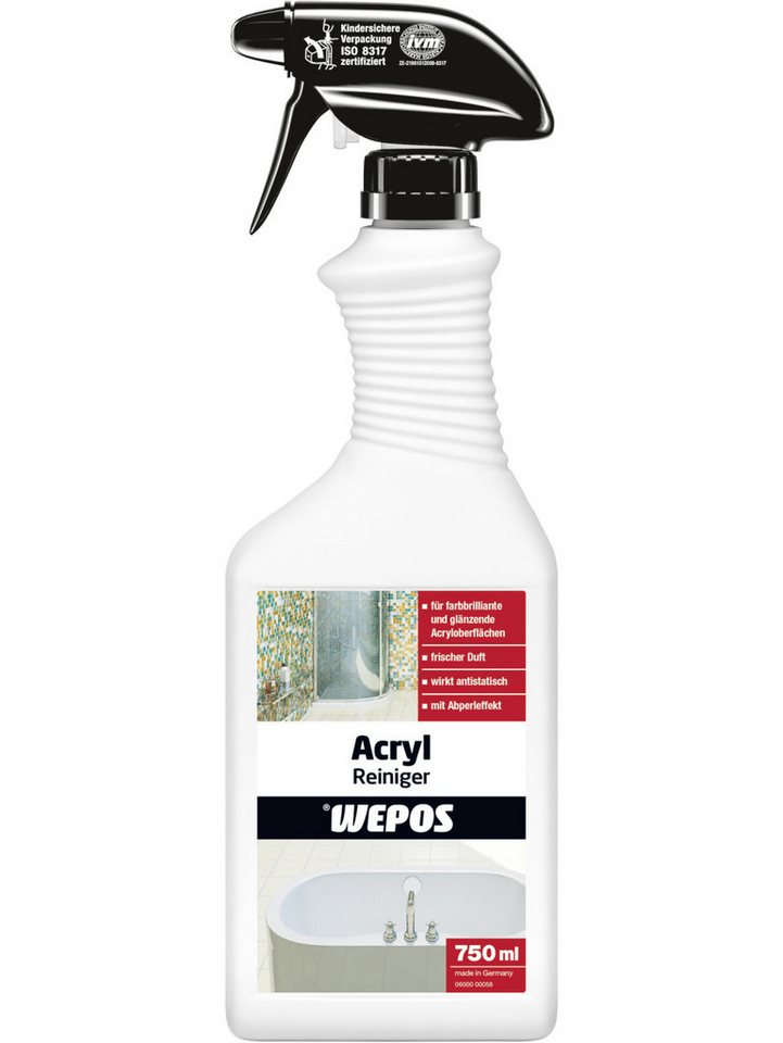 WEPOS CHEMIE GMBH Wepos Acrylreiniger 750 ml Universalreiniger von WEPOS CHEMIE GMBH