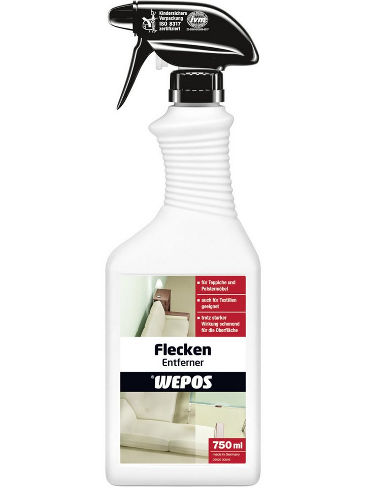 WEPOS CHEMIE GMBH Wepos Fleckenentferner 750 ml Universalreiniger von WEPOS CHEMIE GMBH