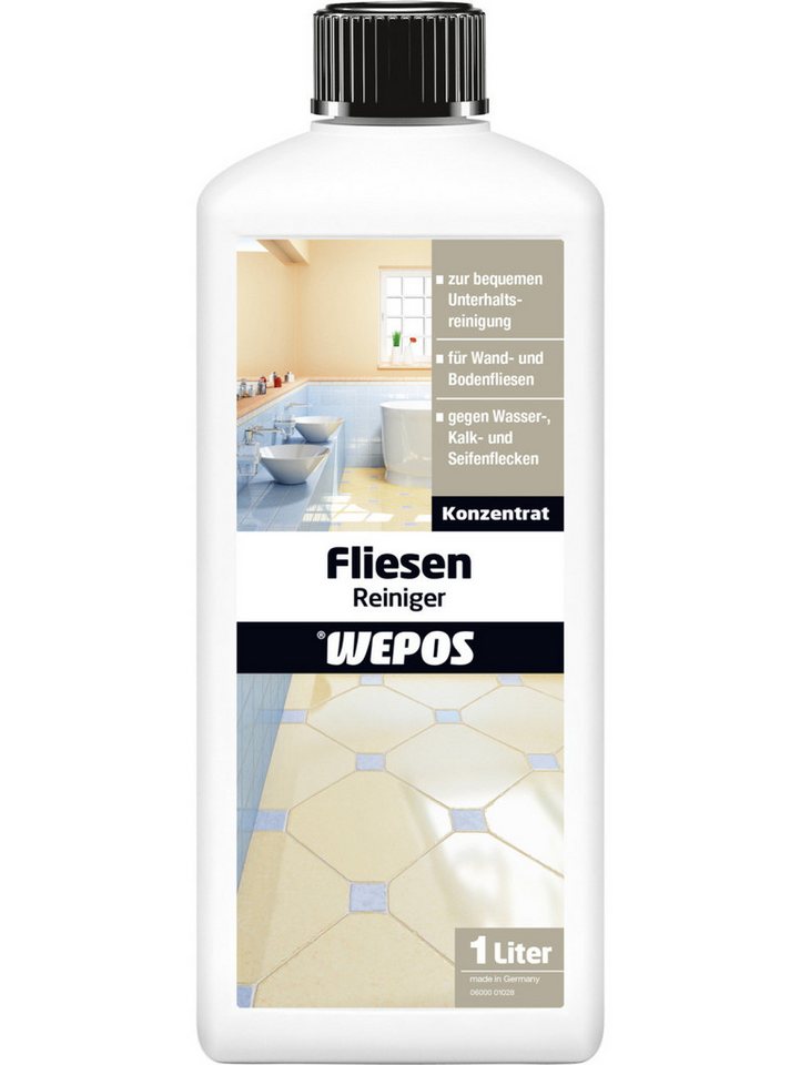 WEPOS CHEMIE GMBH Wepos Fliesenreiniger 1 L Vinyl- und Designbodenreiniger WEPOS CHEMIE GMBH Wepos Fliesenreiniger 1 L Vinyl- und Designbodenreiniger von WEPOS CHEMIE GMBH